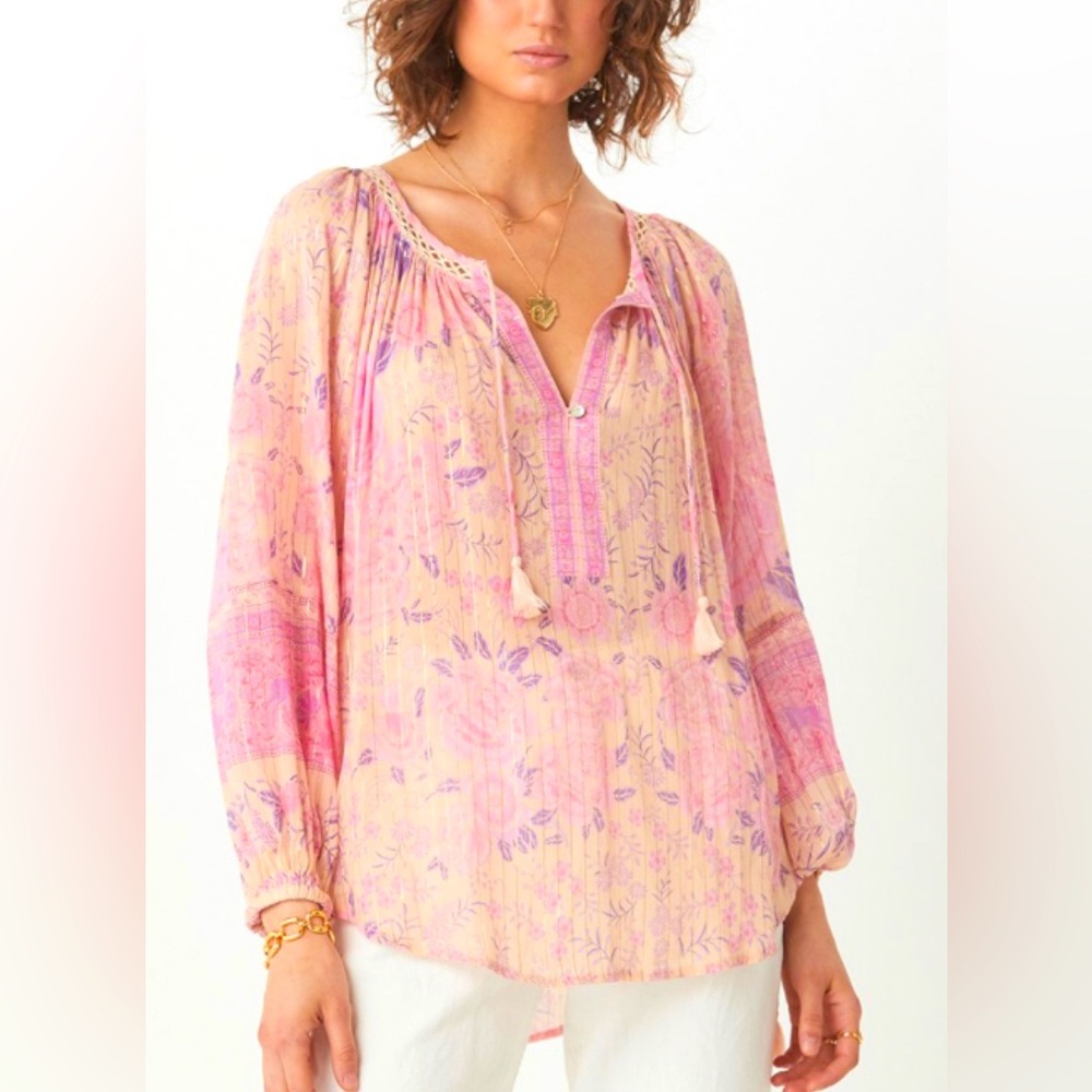 Spell and the Gypsy- Mystic Blouse Pink XS